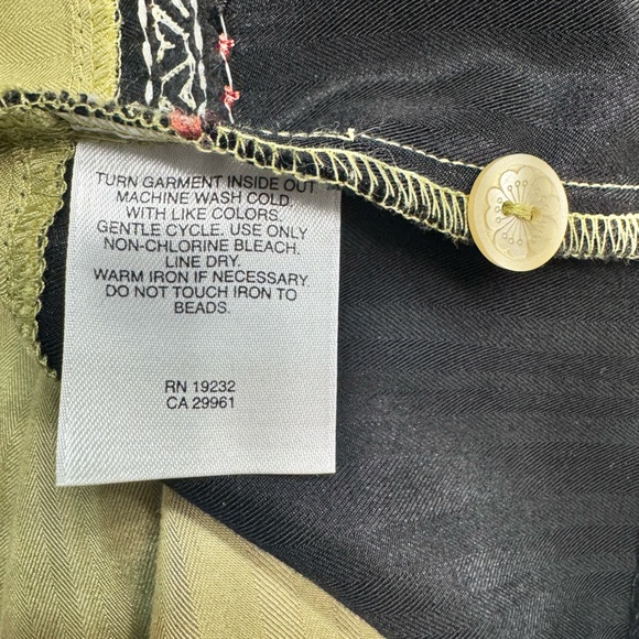 Alfred Dunner Women’s Green and Black Floral Outfit Size 14 - Picture 5 of 6